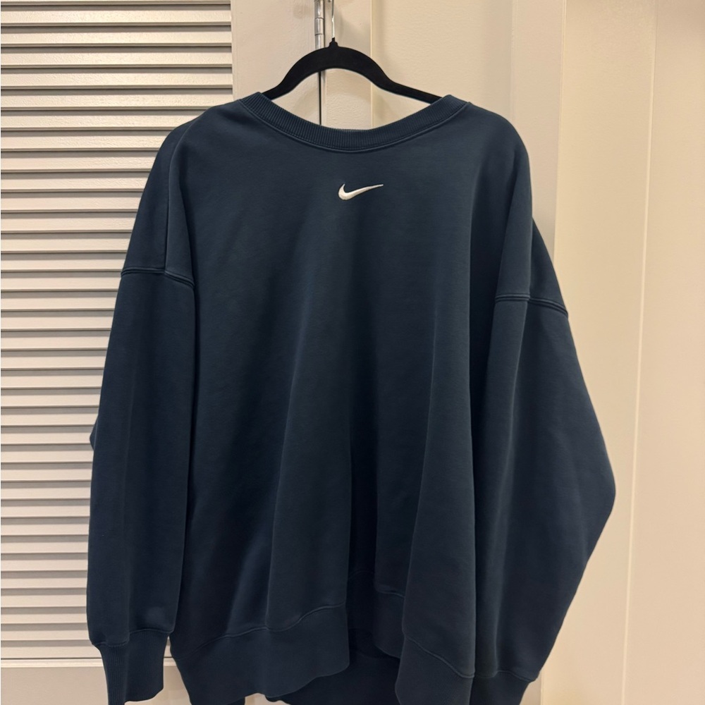 Nike Sportswear Phoenix Fleece - Navy sweatshirt - size XXL